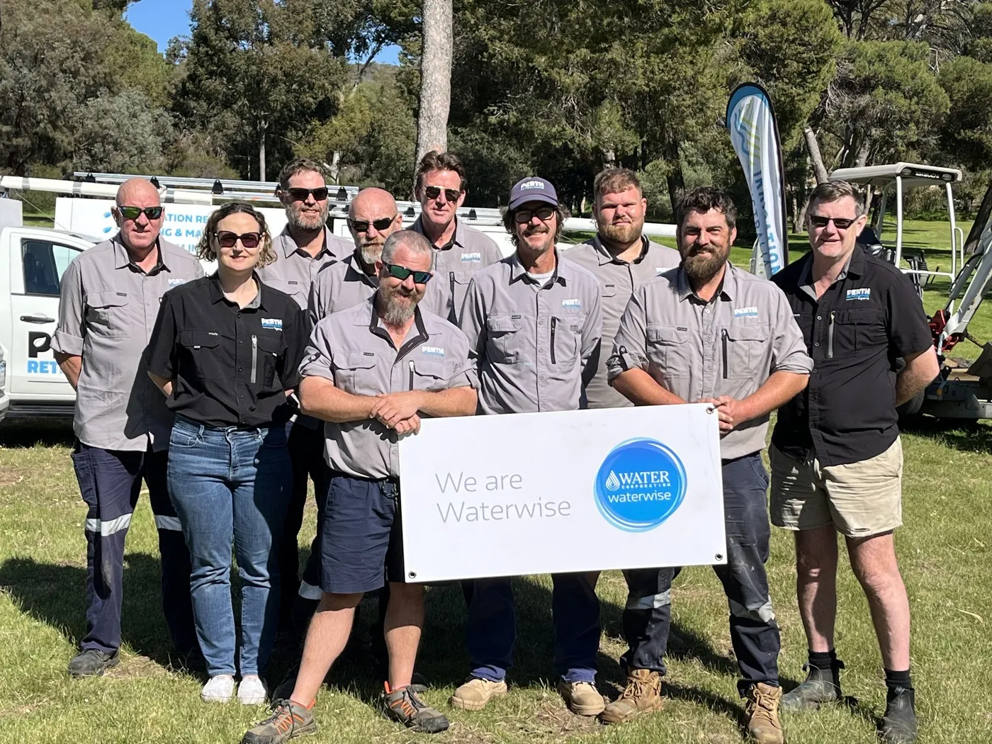The Perth Reticulation Experts team, Waterwise-endorsed